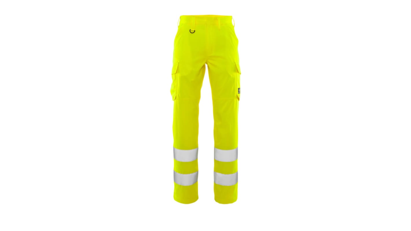 Mascot Workwear 20859-236 Yellow Hi-Vis Hi Vis Trousers, 103cm Waist Size