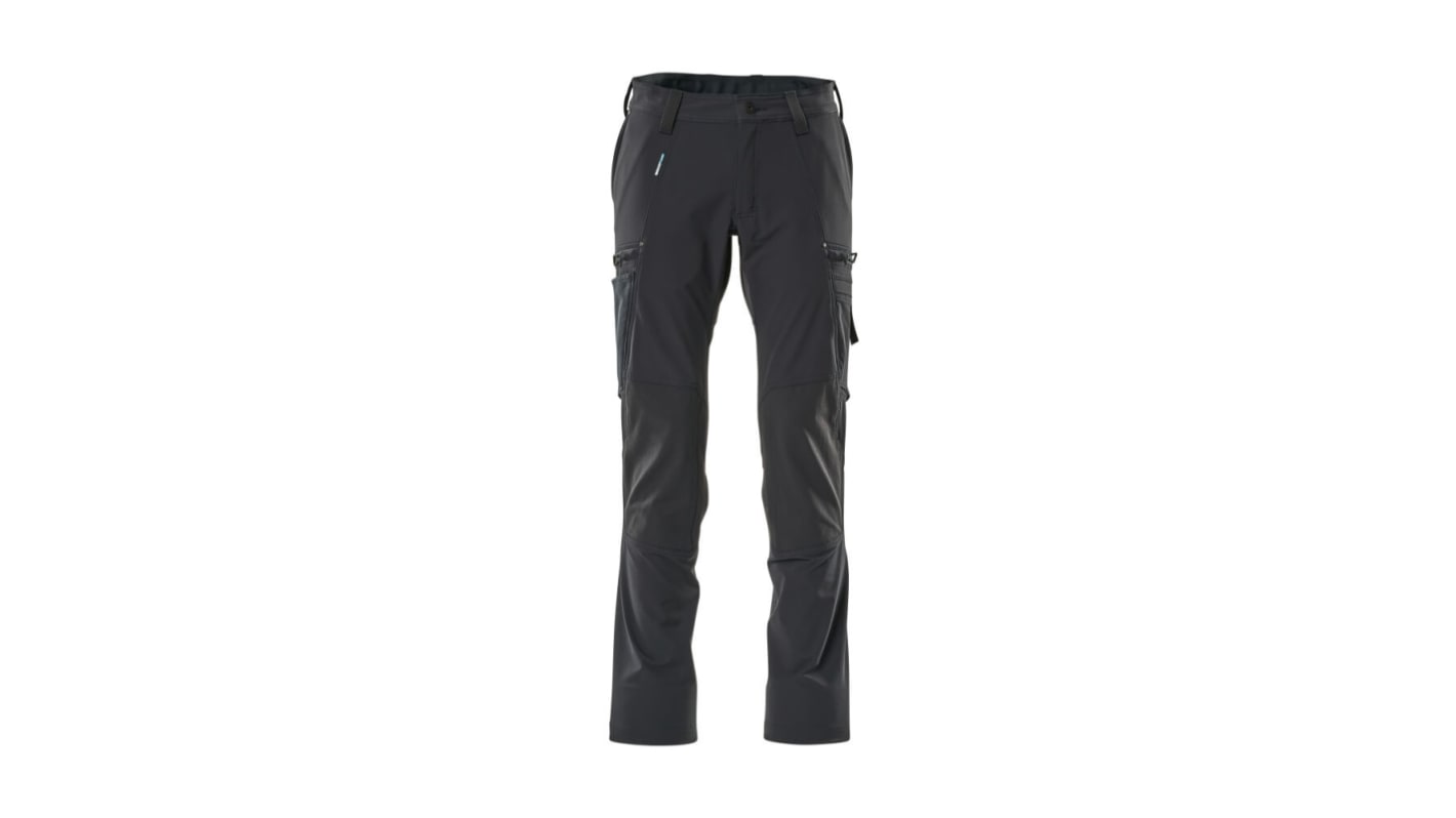 Mascot Workwear 21679-311 Black/Green/White/Yellow Polyamide Lightweight, Stretchy Trousers 41in, 103cm Waist