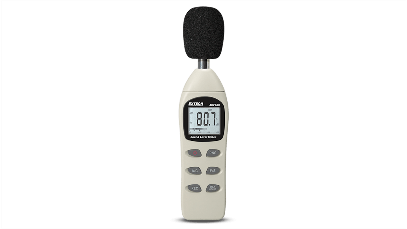 Extech Sound Level Meter, 35dB to 130dB