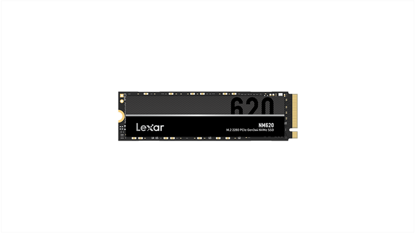 Lexar 2 TB固态硬盘 SSD, PCIe Gen3接口, 工业用, M.2 (2280), 3D