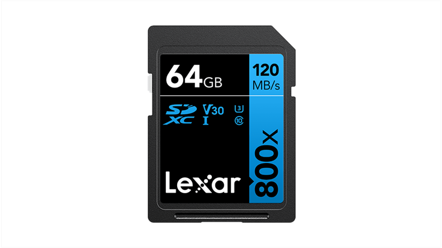 Lexar SDHC SD-Karte 64 GB UHS-I Industrieausführung