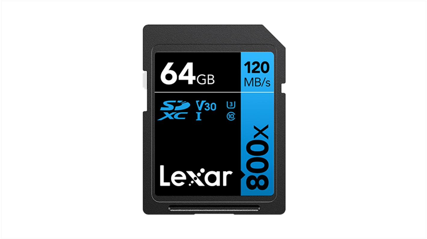 Scheda SD Lexar, 64 GB, Scheda SDHC