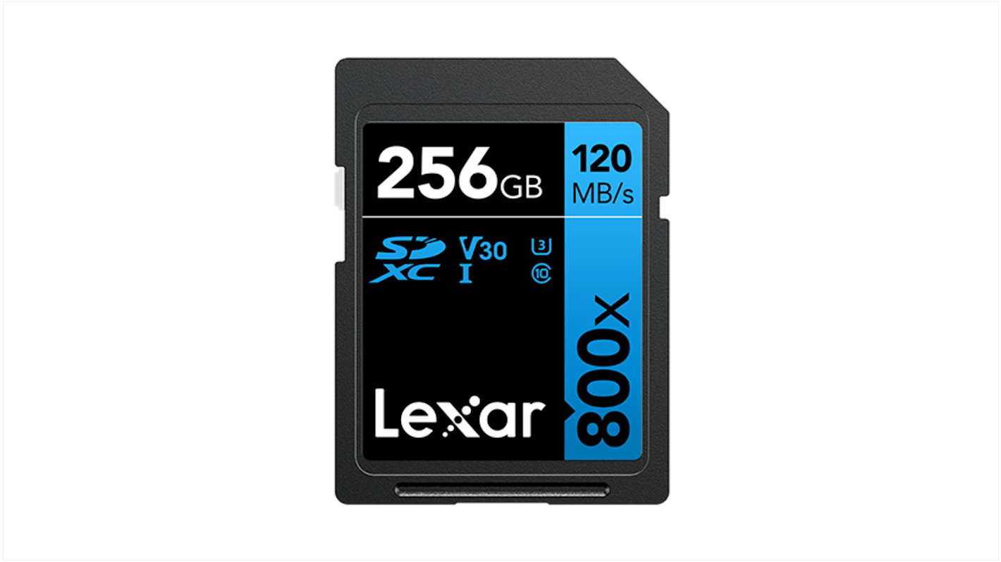 Lexar 256 GB 工业SDHC卡, UHS-I