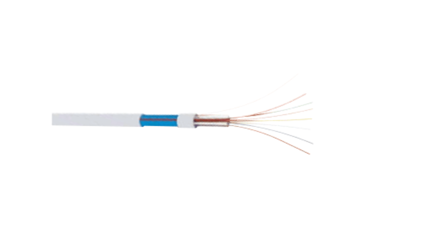 Câble de commande CAE Groupe EV6, 4 x, 24, gaine Chlorure de polyvinyle PVC Blanc, 100m