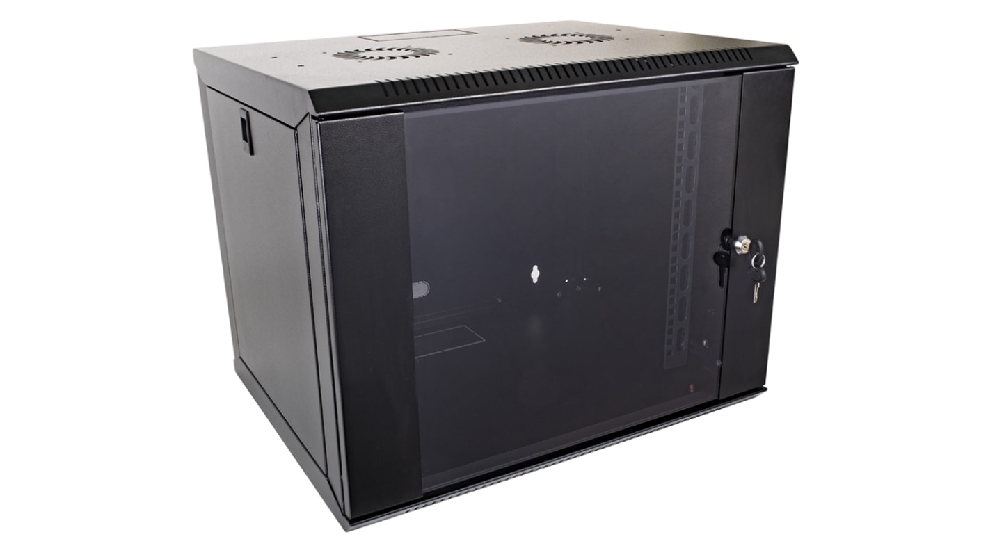 CAE Multimedia Connect Cabinet Series Galvanised Steel Wall Box, Viewing Window, 482.6 mm x 565 mm x 600mm