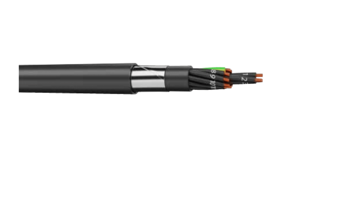 Kabel opancerzony 5 Core Polichlorek winylu PVC Sheath Czarny, 1 kV