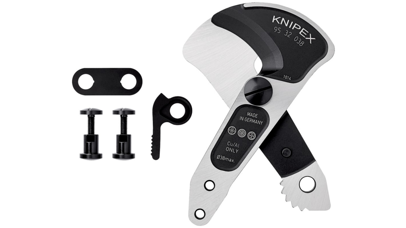 Knipex Spare Cutting Head Cable Stripper Blade for use with Ratchet cable cutter 95 32 038