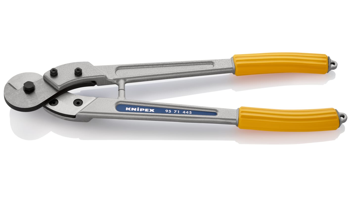 Pince coupante pour câble métallique Knipex, 445 mm, capacité 10mm