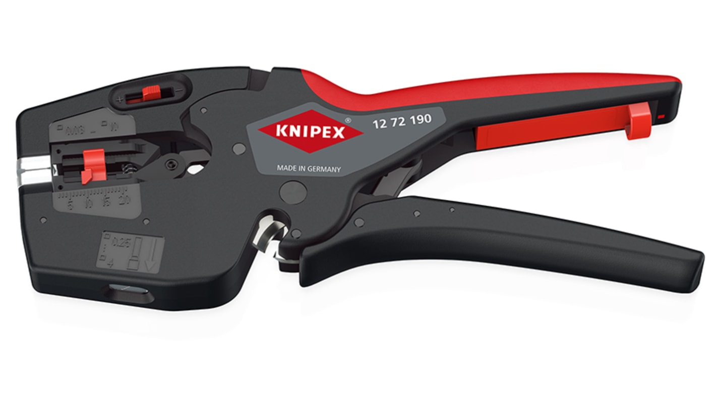 Automatyczny ściągacz izolacji Knipex Wielordzeniowy, jednordzeniowy 10 mm² 0.03 → 10mm²
