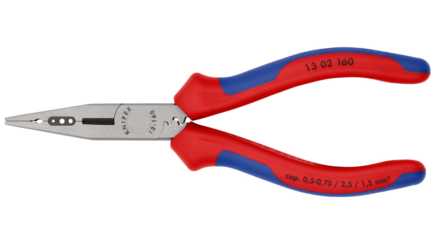 Knipex 13 02 160 Zange , gebogen 160 mm