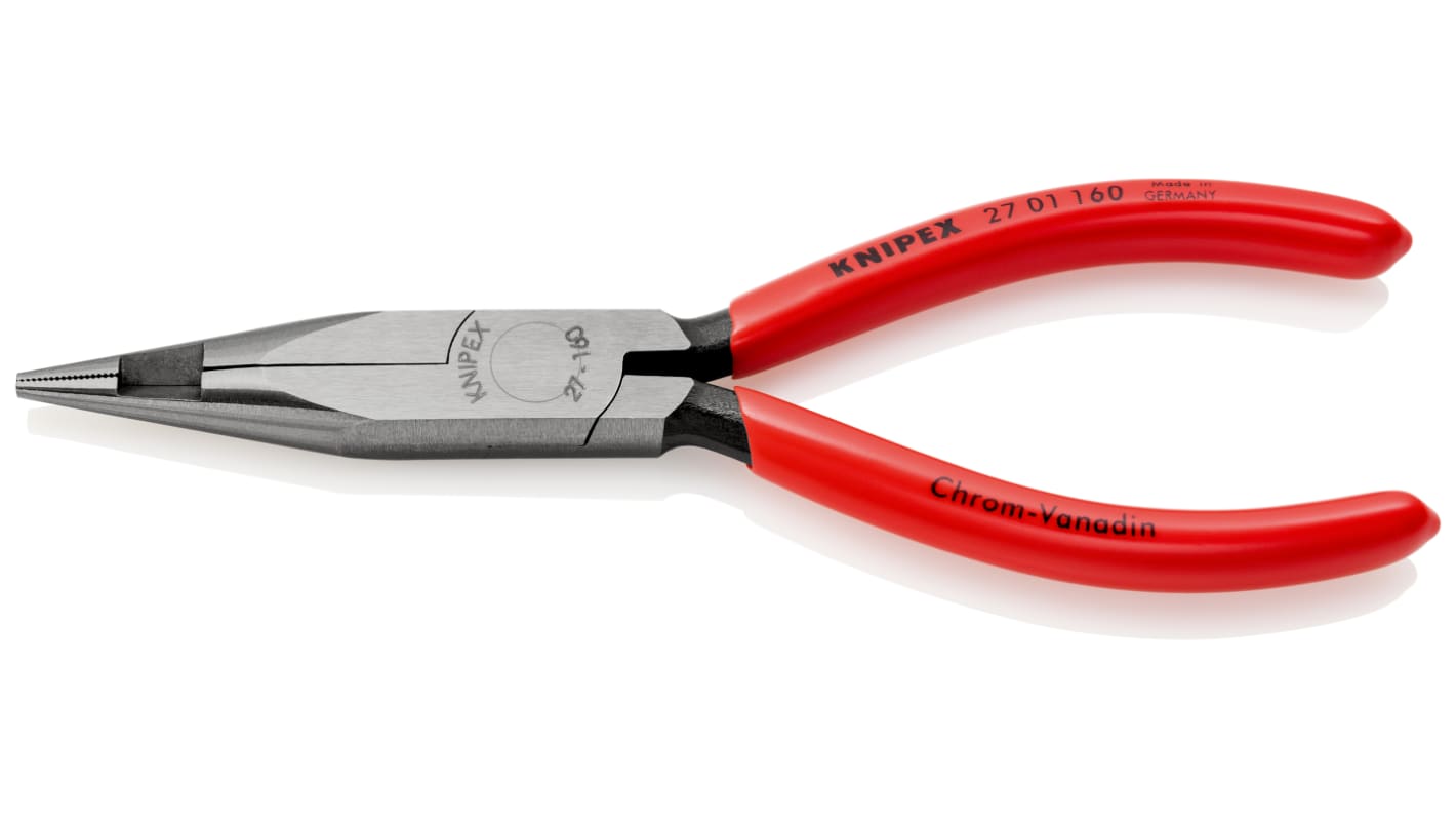 Knipex Spitzzange / Backen 1.71052631578947Zoll , gebogen 160 mm