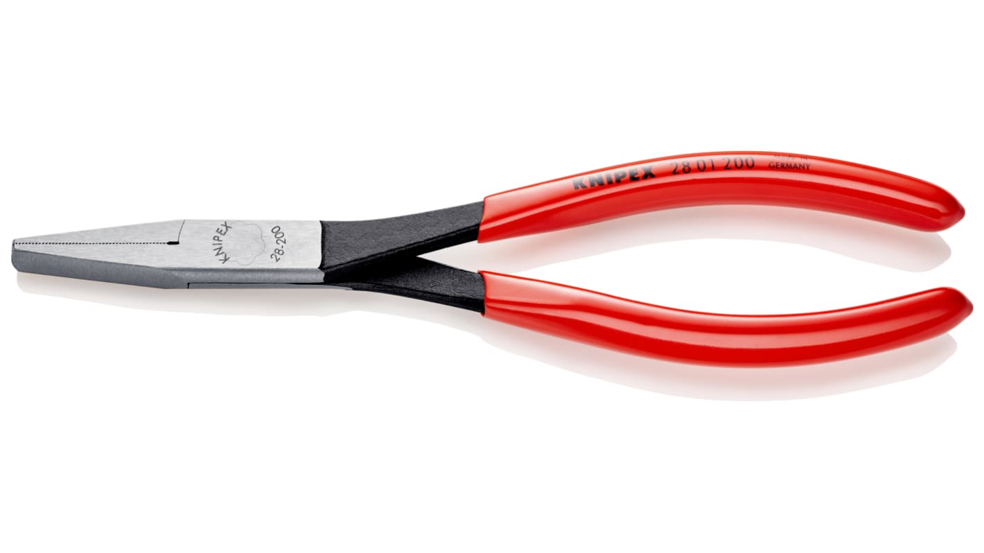 Knipex Spitzzange / Backen 33mm, gebogen 200 mm