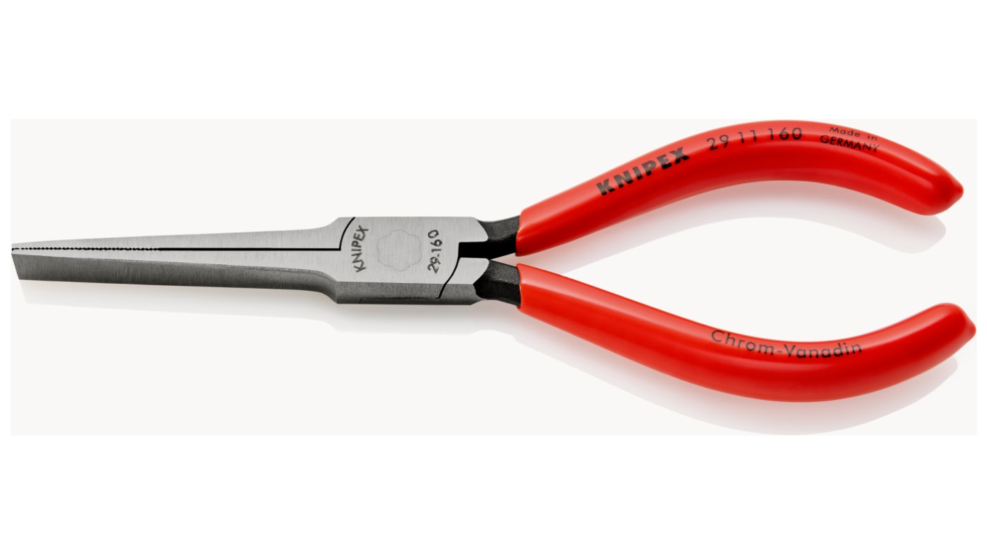 Knipex Pliers, 160 mm Overall, Straight Tip, 55mm Jaw