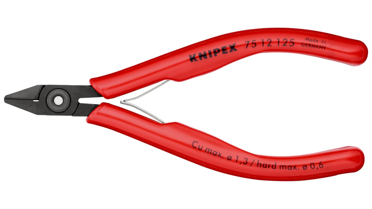 Szczypce Knipex długość 125 mm gr. cięcia: 1.3mm Specjalna stal narzędziowa