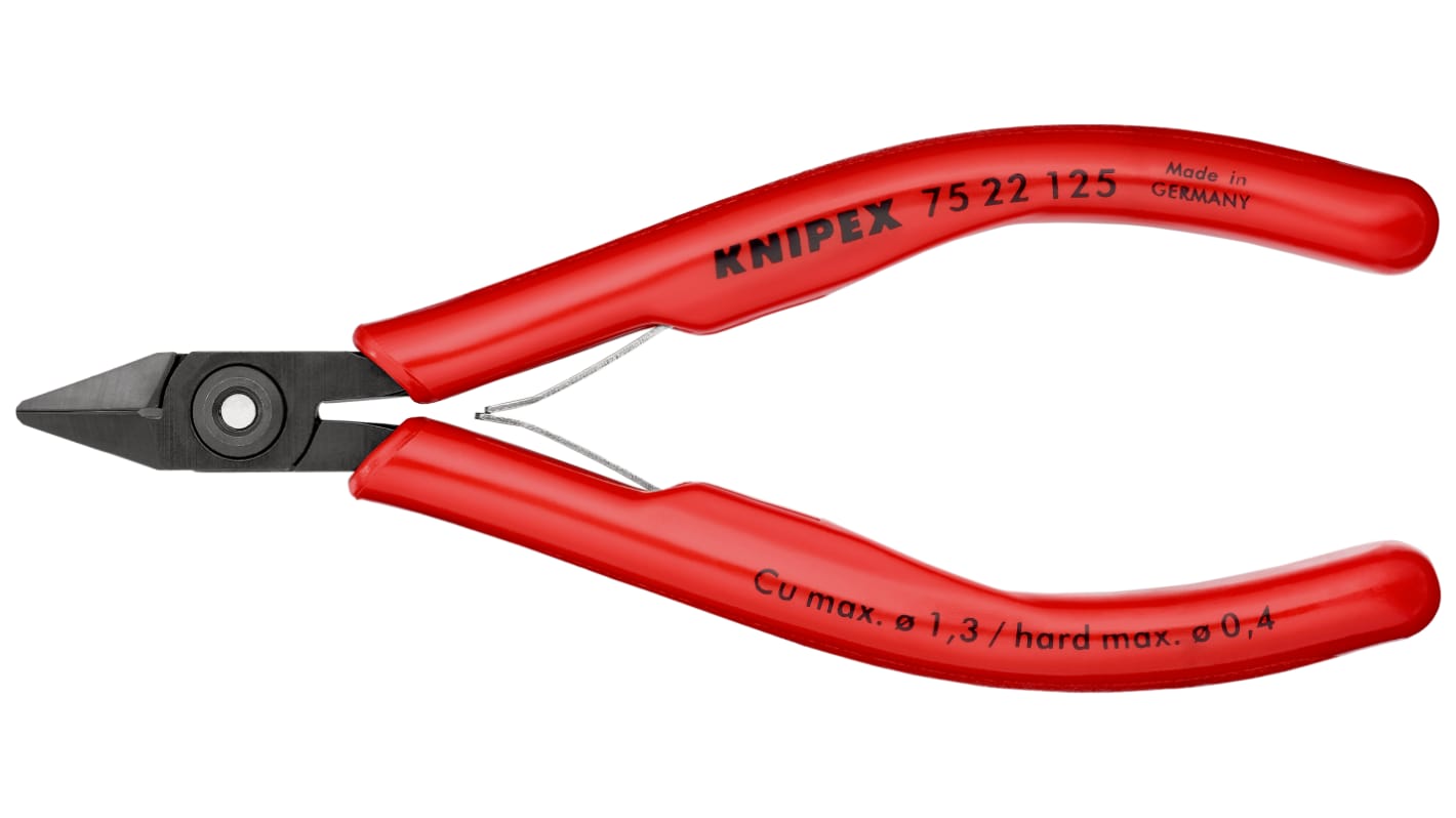Szczypce Knipex długość 125 mm gr. cięcia: 1.3mm Specjalna stal narzędziowa
