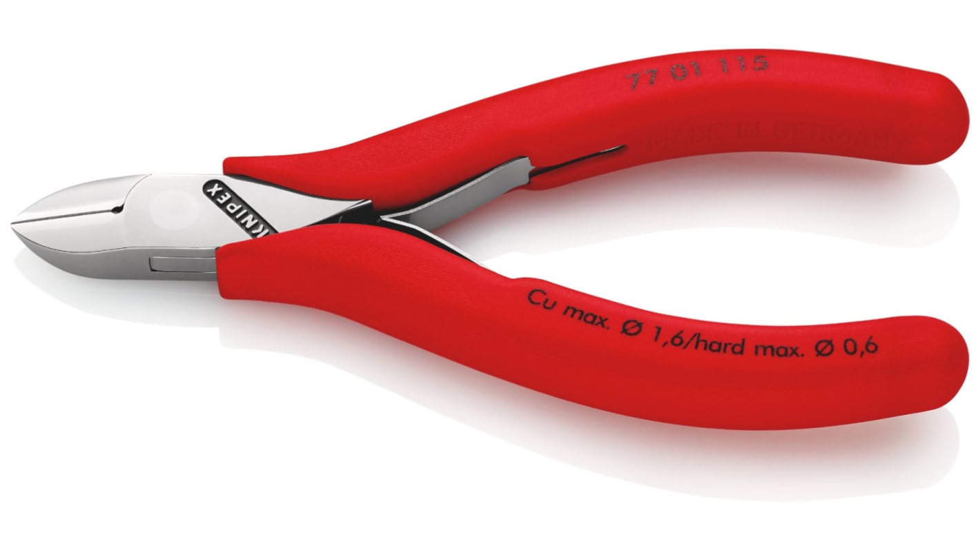 Szczypce Knipex długość 115 mm gr. cięcia: 1.6mm Nie Specjalna stal narzędziowa