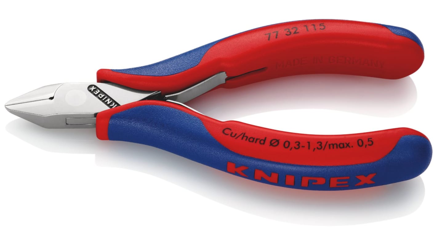 Szczypce Knipex długość 115 mm gr. cięcia: 1.3mm Nie Specjalna stal narzędziowa