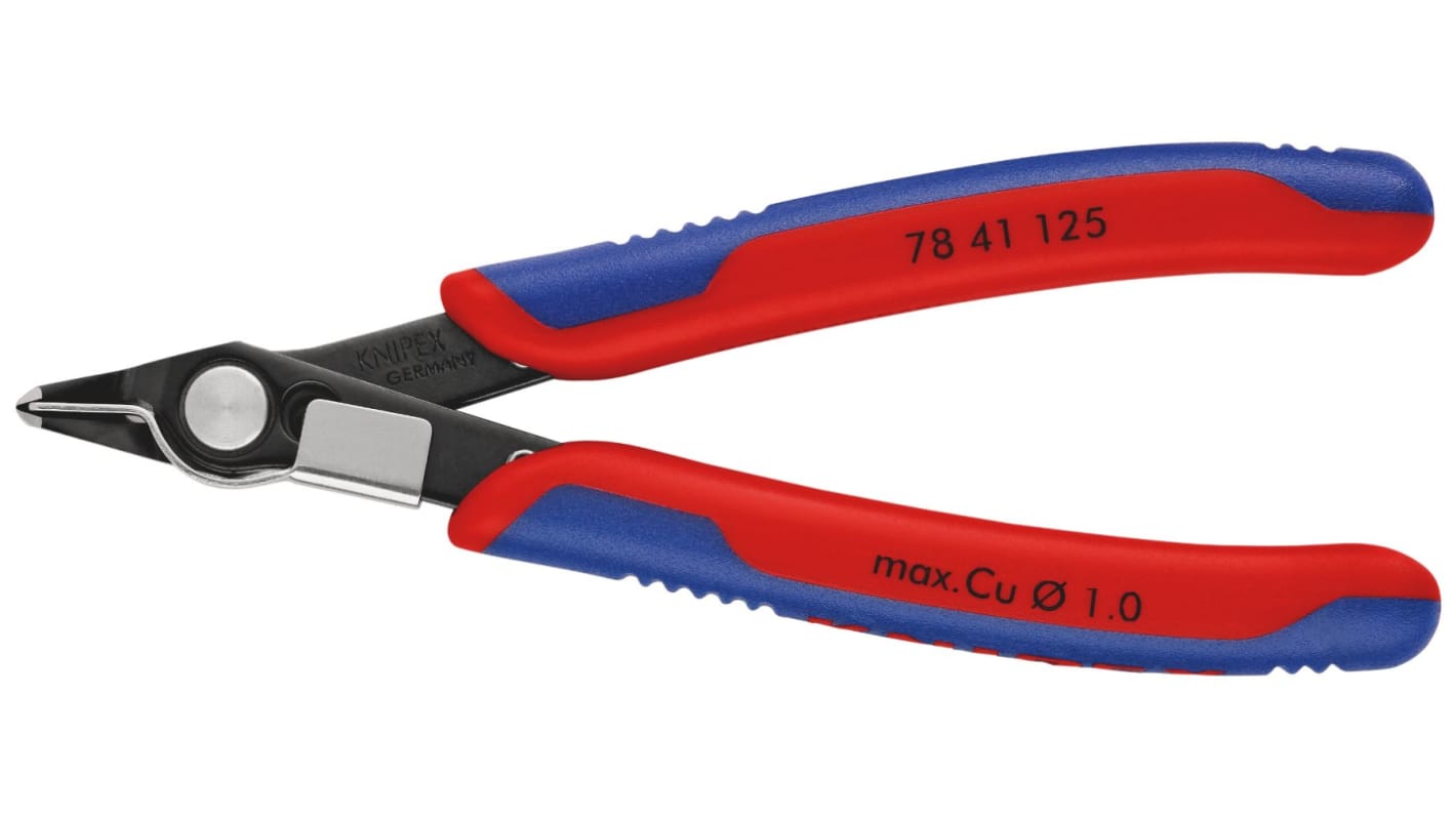 Szczypce Knipex długość 125 mm gr. cięcia: 1mm Nie Specjalna stal narzędziowa