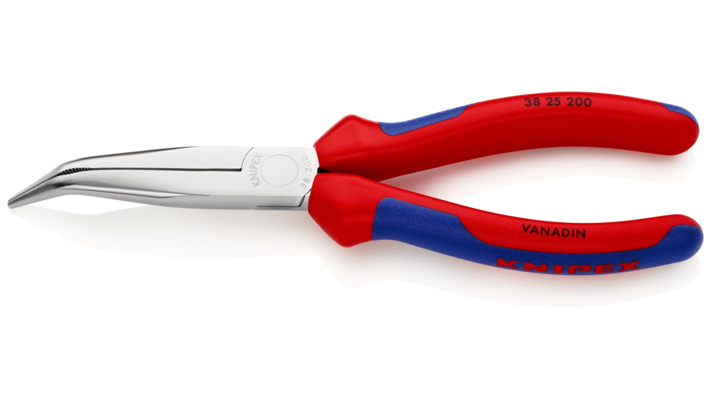 Knipex 38 25 200 Pliers, 200 mm Overall, Straight Tip, 73mm Jaw