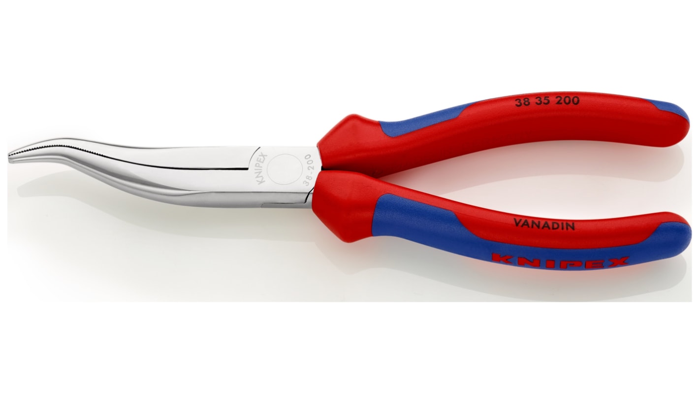 Knipex 38 35 200 Zange / Backen 73mm , gebogen 200 mm