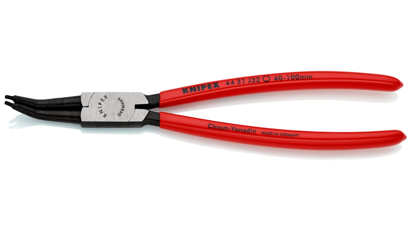 Knipex 44 31 J32 Zange , gebogen 225 mm 40 → 100 mm