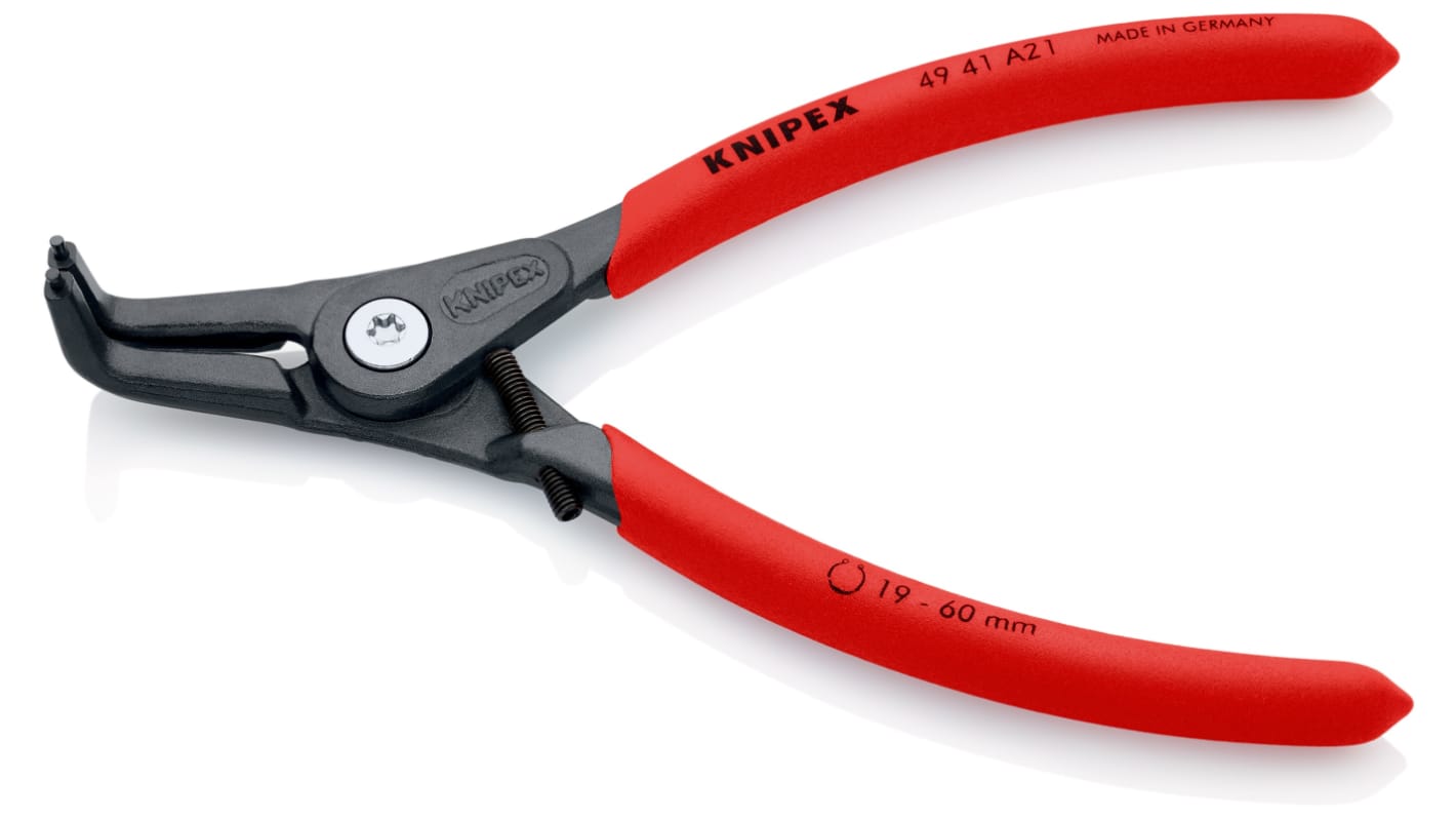 Alicates para arandelas En Ángulo Recto Knipex, long. total 165 mm