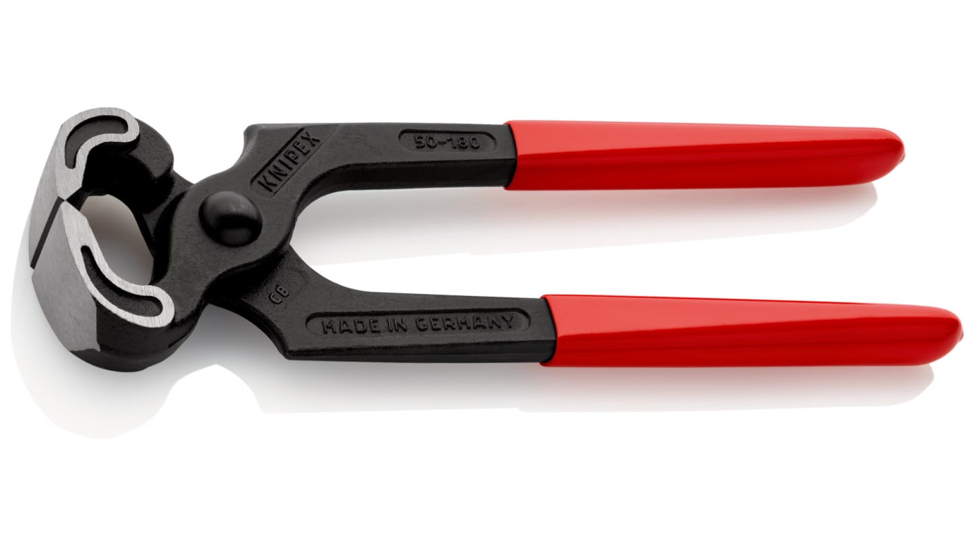 Knipex Kneifzange 180 mm, Schneidleistung 2 mm Griff PVC Töpferzange