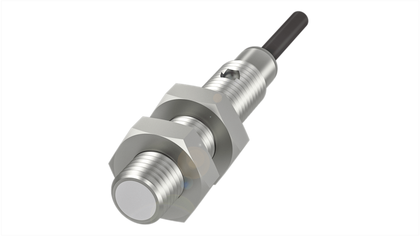 BALLUFF 电容式接近开关, 螺纹管主体, M8, 可检测1.5 mm