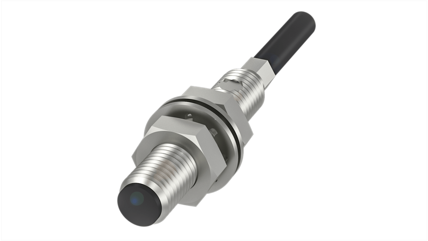 BALLUFF 电感式接近开关, 螺纹管主体, M4, 可检测1 mm