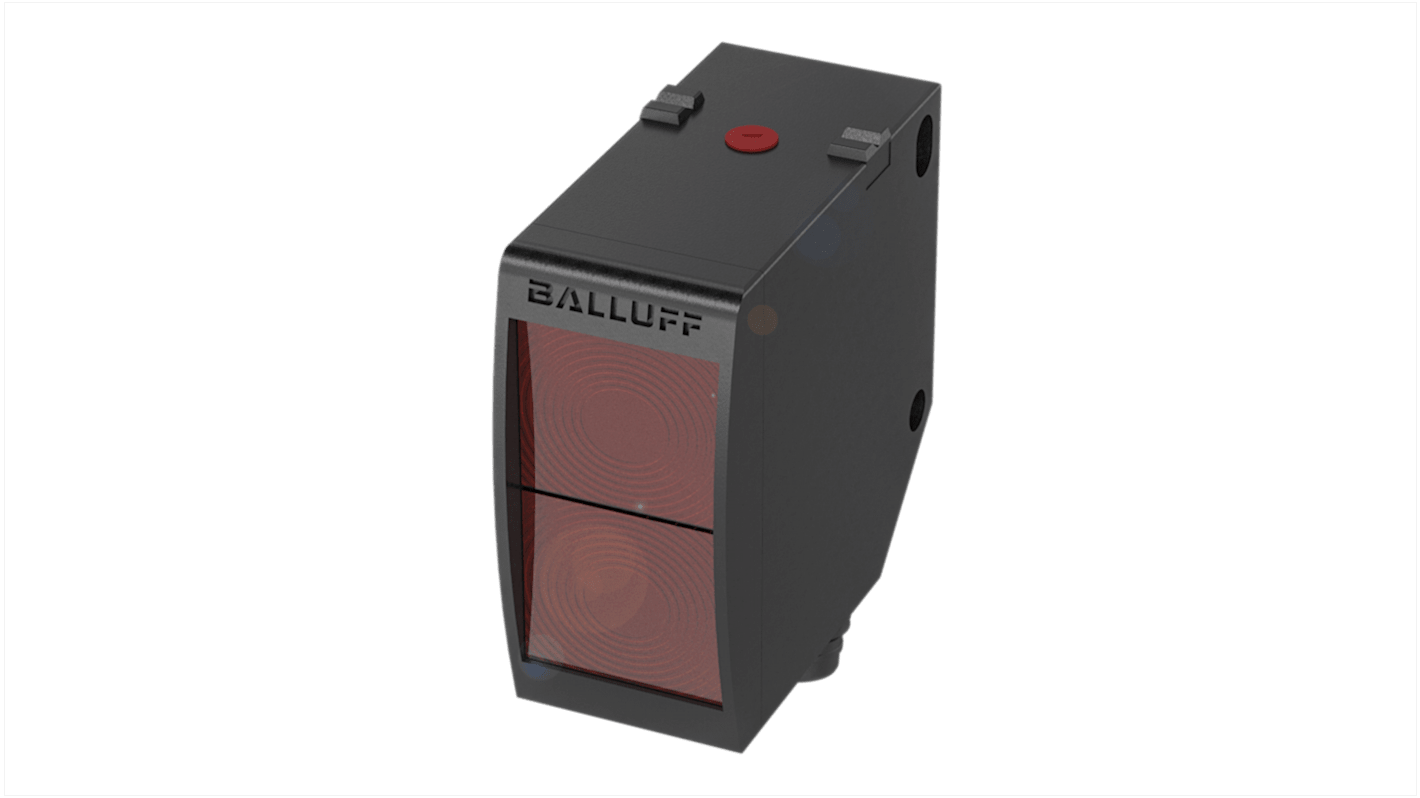 BALLUFF 漫射光电传感器, 圆柱形, 可检测2000 mm, M12 4 针连接器连接, PNP输出
