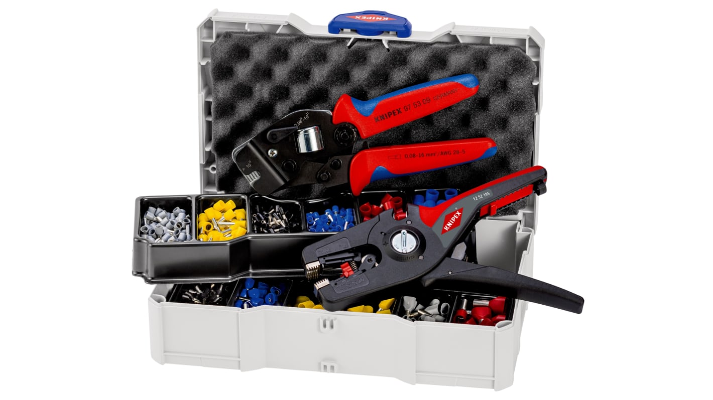 Knipex Crimp Assortment Kit Crimp Crimp terminal Kit