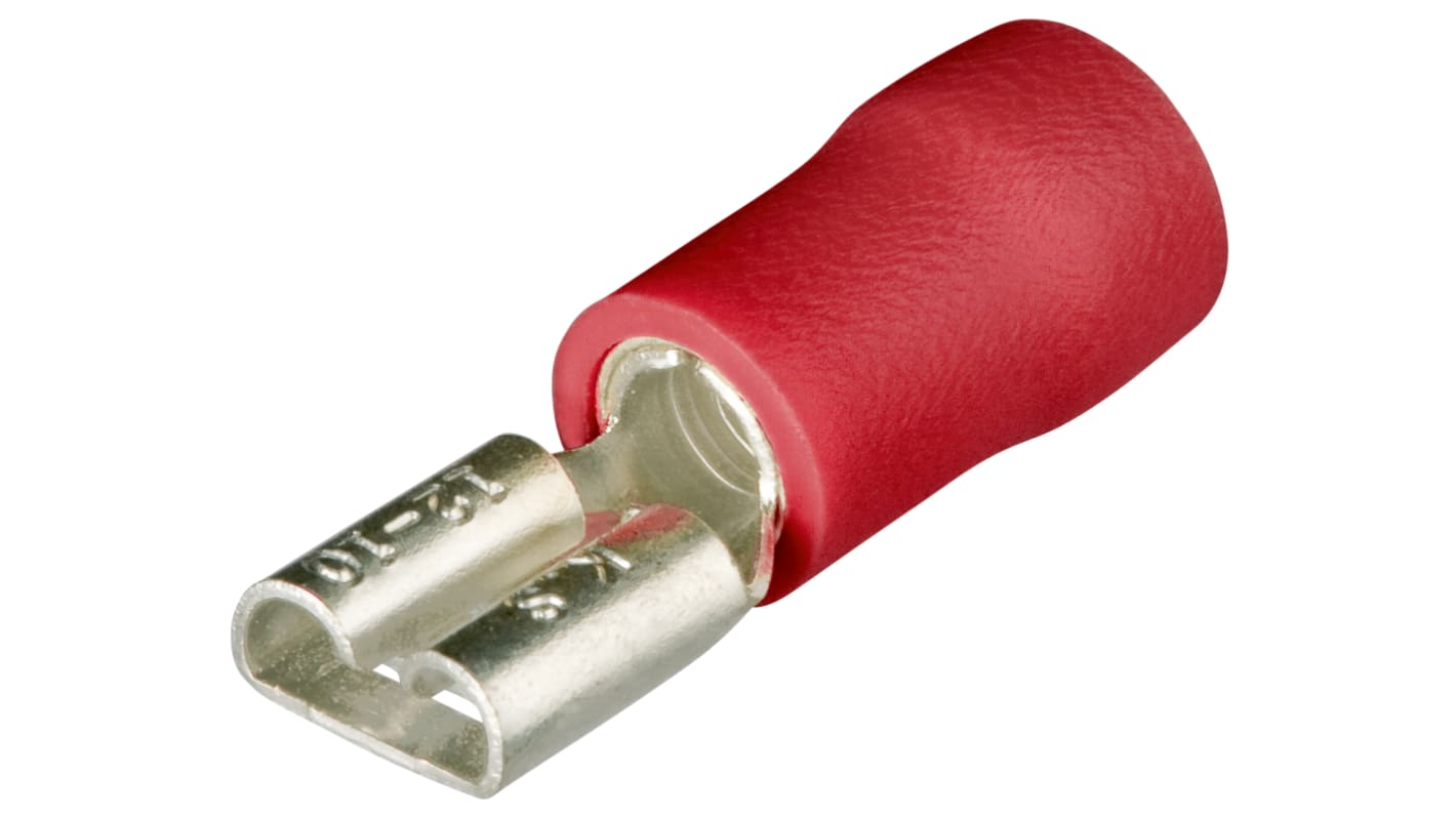 Cosses clips femelles Nylon Knipex Rouge, 0.5mm² - 1mm²