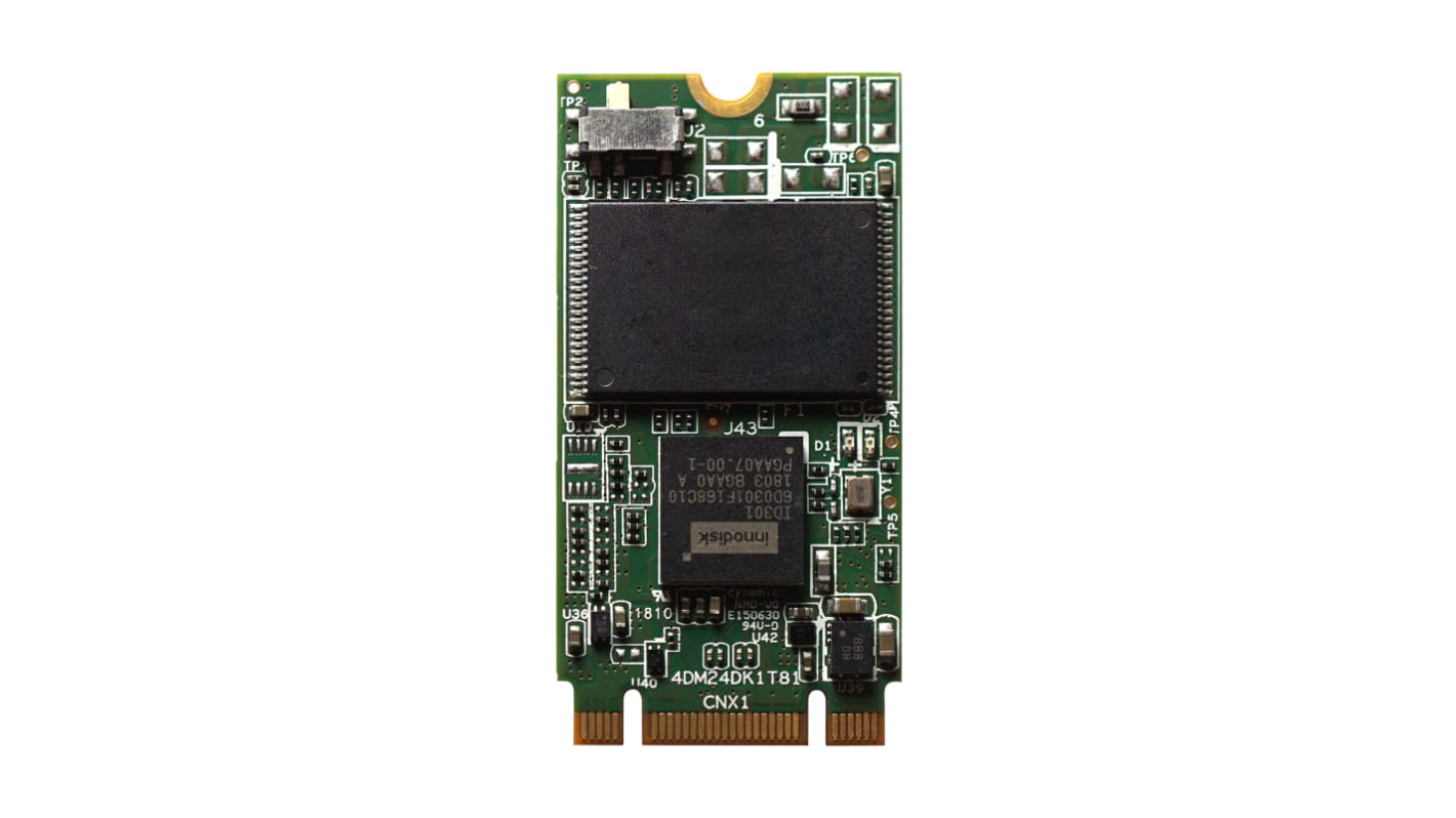 InnoDisk 3IE7, M.2 (2242) Intern SSD SATA III Industrieausführung, 3D TLC (SLC mode), 160 GB, Intern