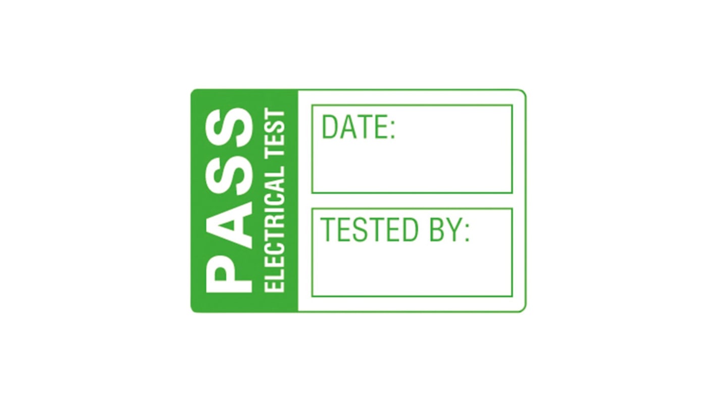 Etichetta per test PAT, Martindale LAB1, per l'utilizzo con PAT 32
