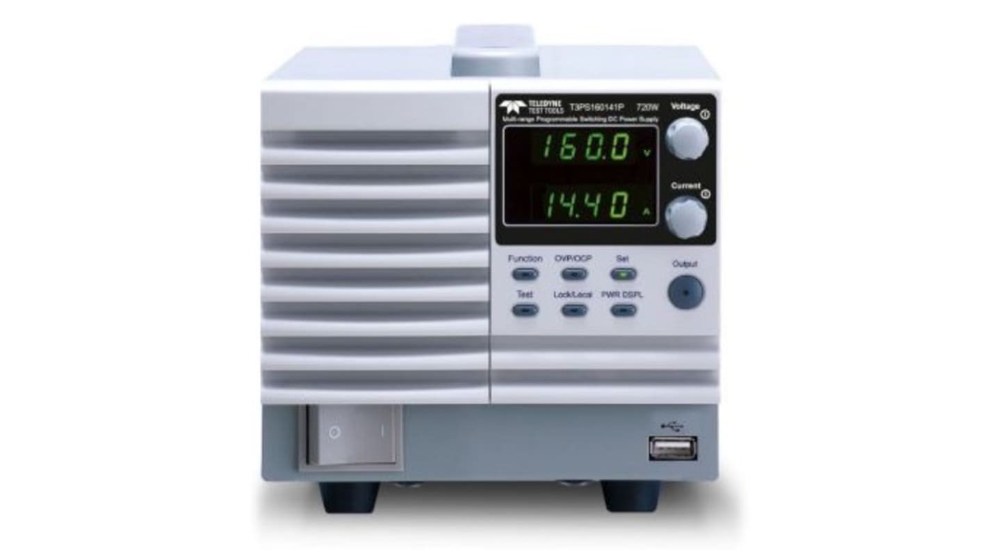 Teledyne LeCroy T3PS160141P Programmier Labornetzgerät 720W, 0 → 160V / 0 → 14.4A, ISO-kalibriert