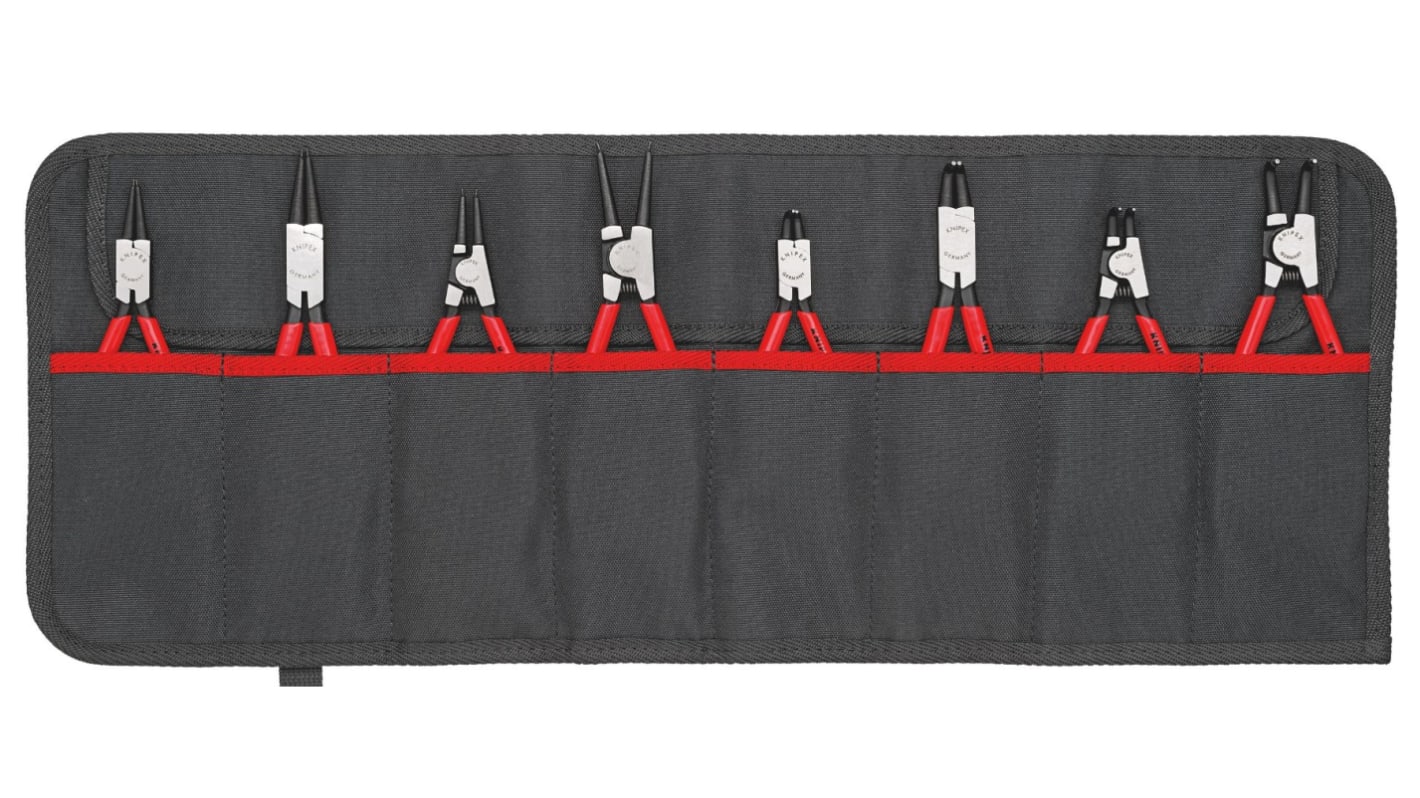 Knipex スナップリングプライヤーセット 8個 特殊工具鋼