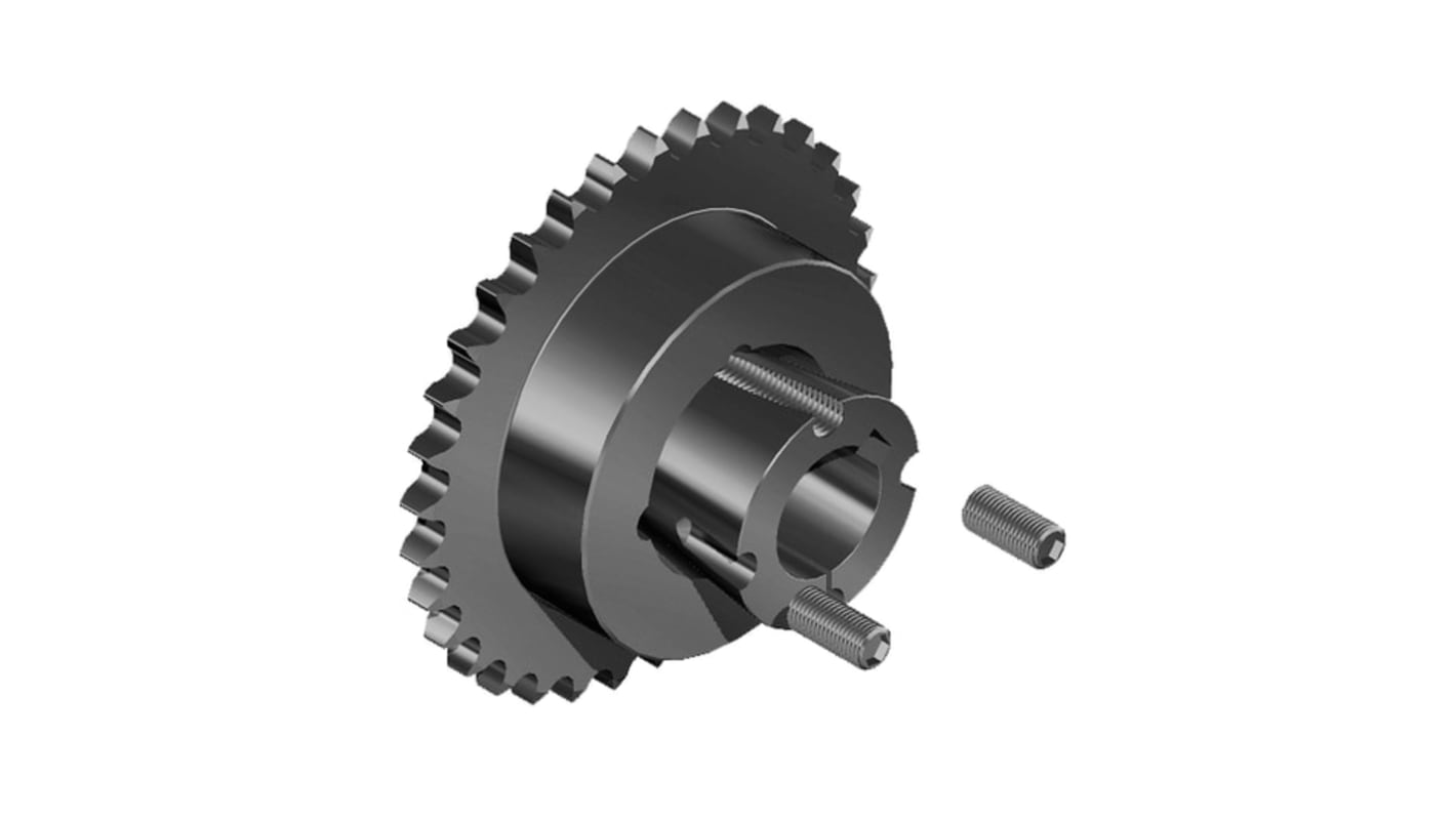 SKF 27 Tooth Taper Bush Sprocket, PHS 12B-1TB27 12B-1 Chain Type