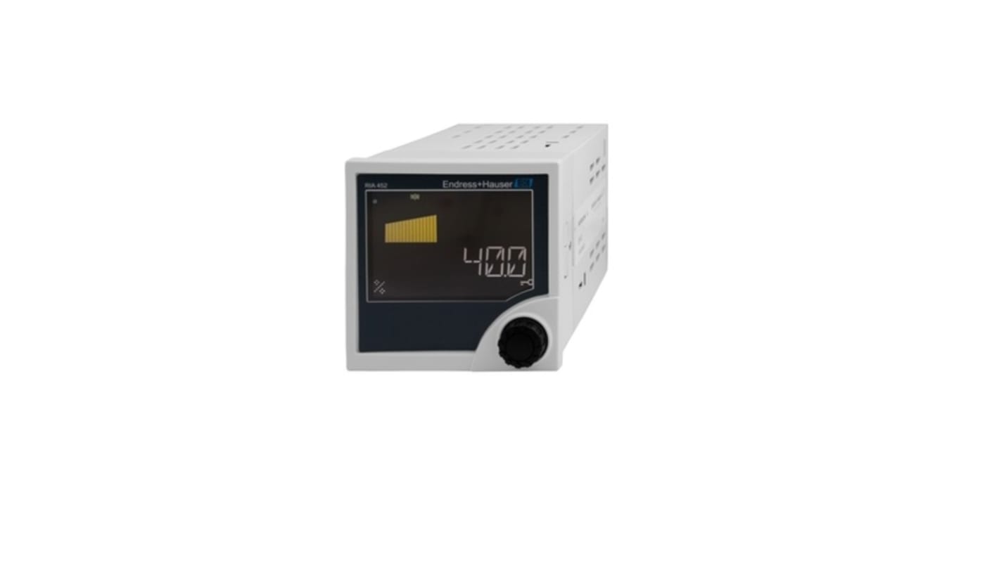 Endress+Hauser RIA452 LCD Prozessanzeige für Stromsignal H 92mm B 92mm 7-Stellen T. 150mm