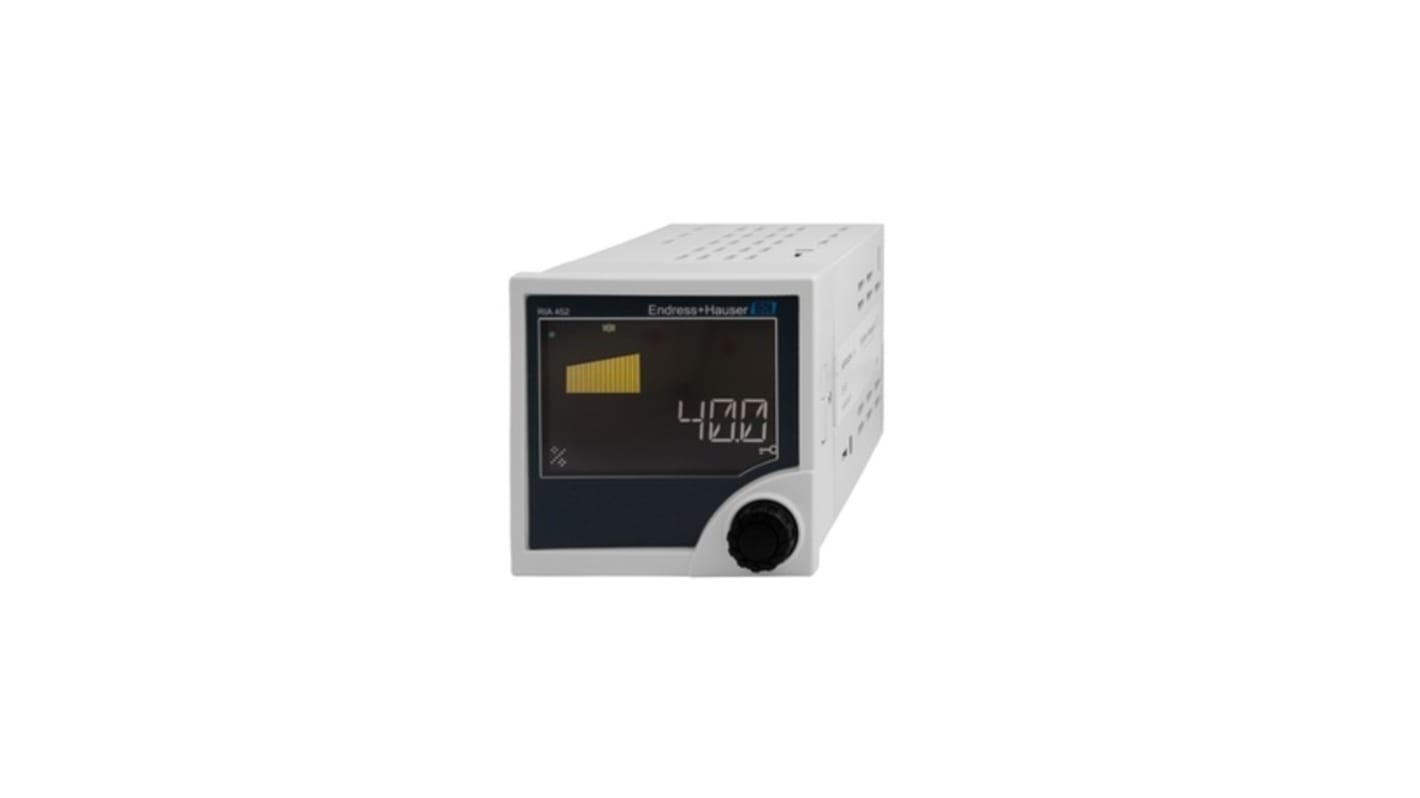 Indicador de proceso Endress+Hauser RIA45, con display LCD, para Corriente, resistencia, termómetro de resistencia,