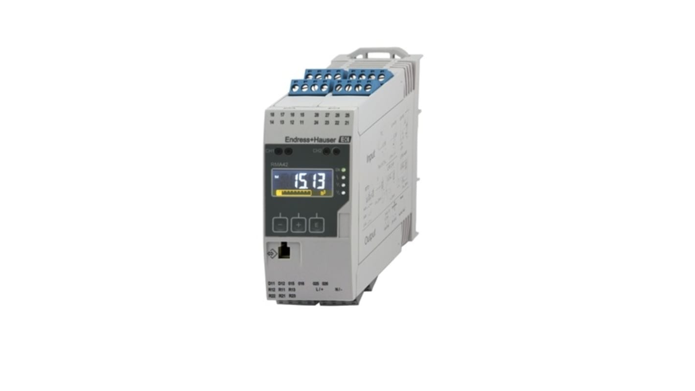 Endress+Hauser RMA42 LCD Prozessmessgerät für Strom, Widerstand, Widerstandsthermometer, Thermoelemente, Spannung