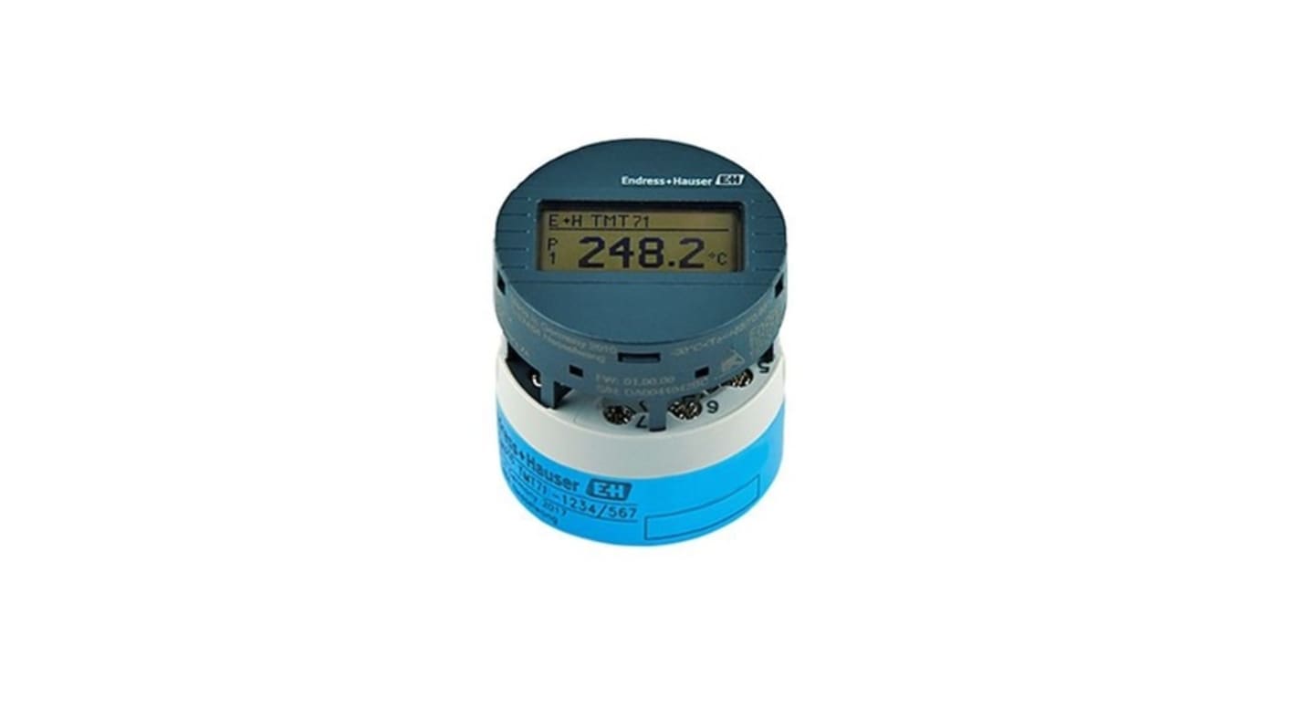 Endress+Hauser TMT71 Temperature Transmitter Pt100 to Pt1000 Input, 10 → 36 V