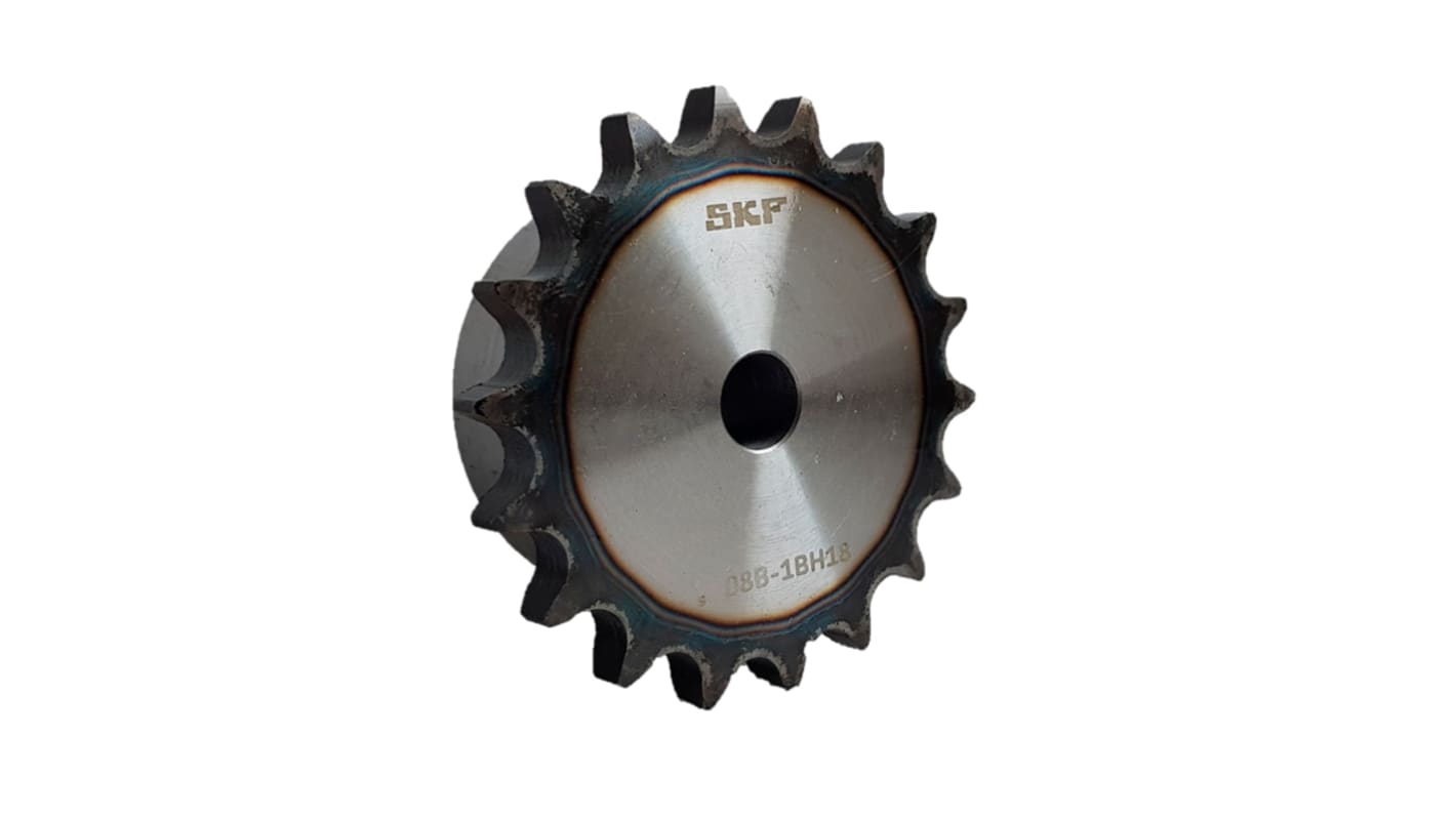 SKF 19 Tooth Rough Stock Bore Sprocket, PHS 20B-1BH19 16B-1 Chain Type