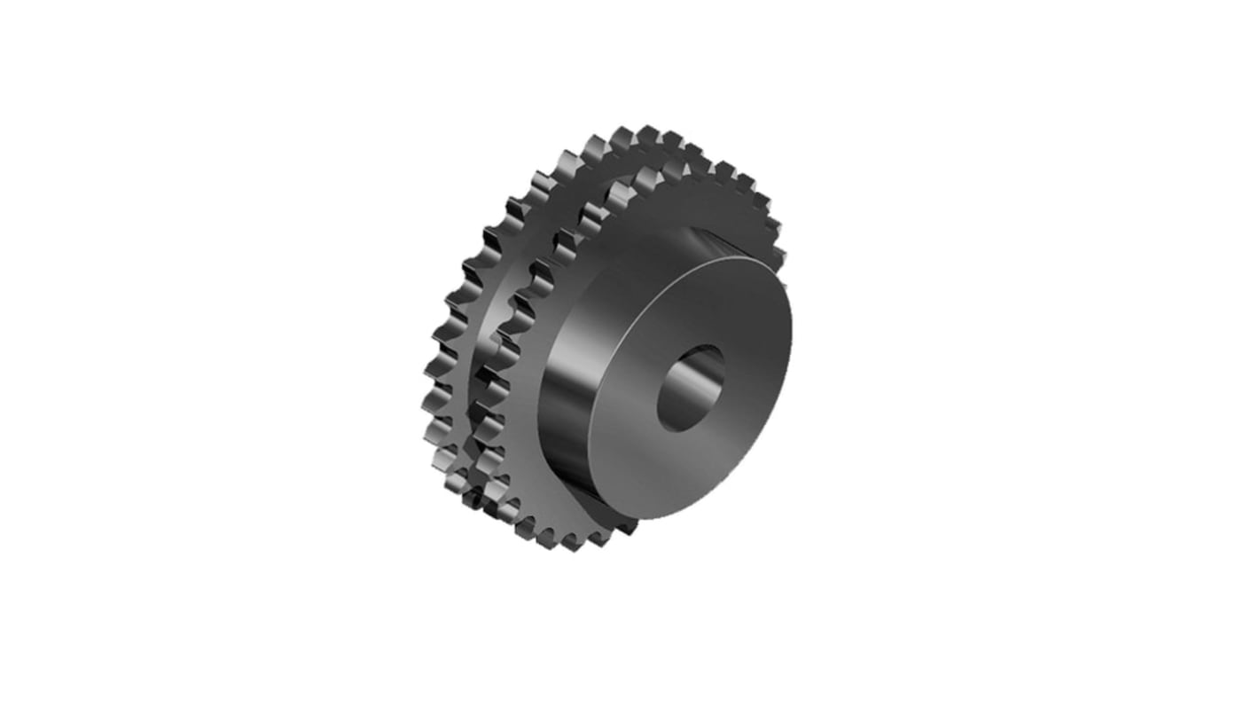 SKF 25 Tooth Rough Stock Bore Sprocket, PHS 20B-2BH25 16B-1 Chain Type