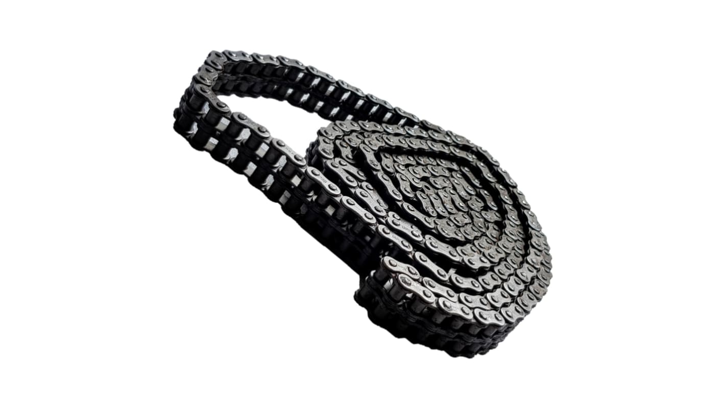 Catena a rulli tipo 28B Duplex, SKF, lunga 10ft, passo 31.75mm, in Acciaio al carbonio