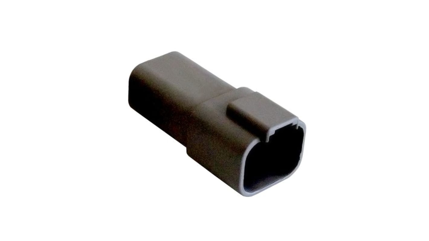 Bulgin, PX0101 Connector Housing Socket 4 Way, Crimp Termination PX0101P04BK