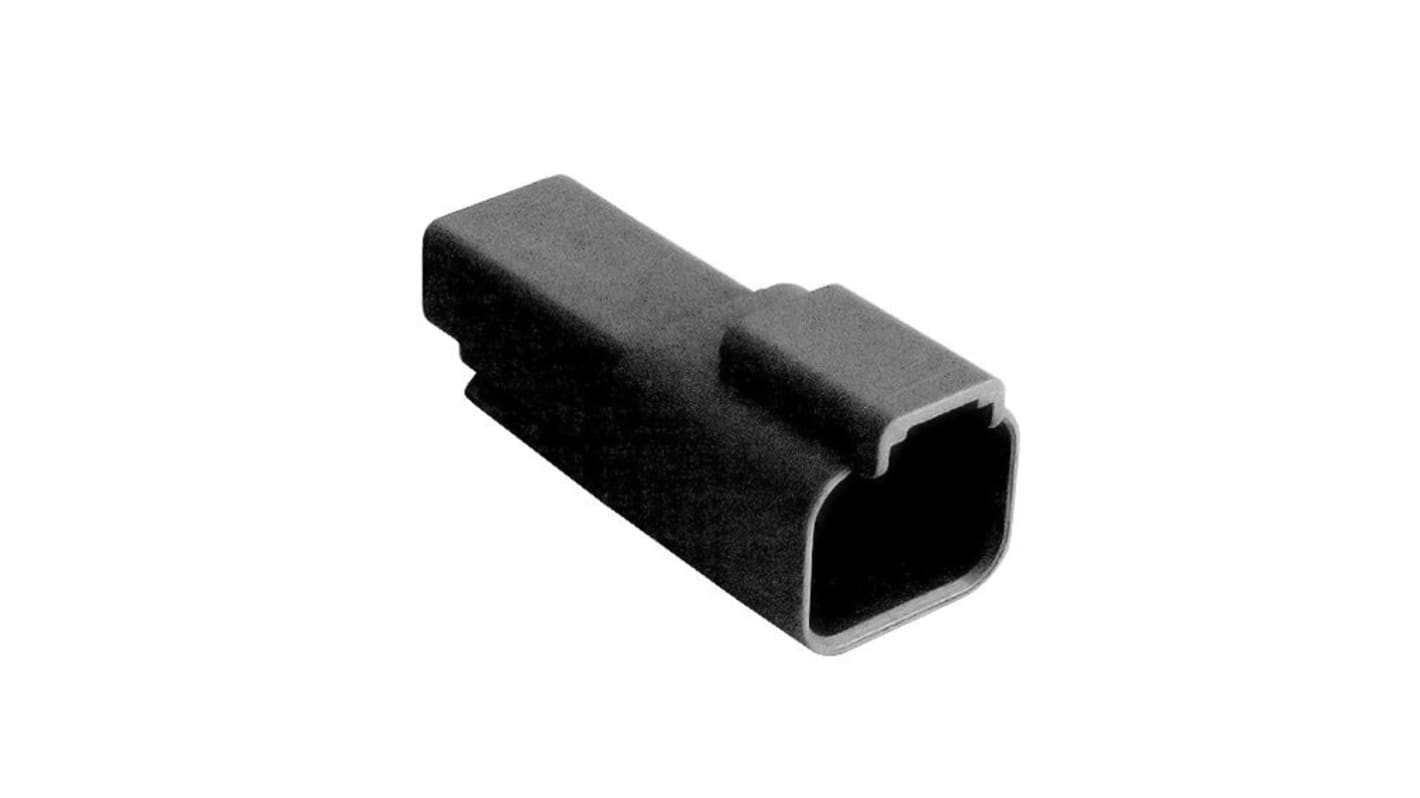 Bulgin, PX0106 Connector Housing Socket 2 Way, Crimp Termination PX0106P02BK