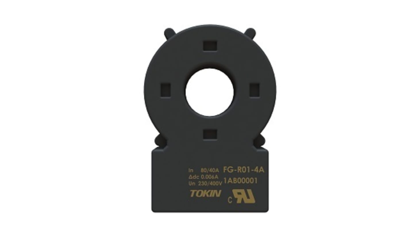 Sensore di corrente KEMET, ingresso +/-50mA, uscita 6 → 20 mA, 4A, foro 13.5mm