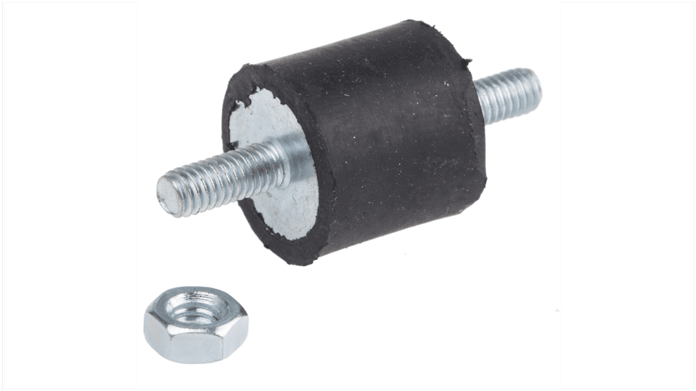 Supporto antivibrazione FIBET, M4, Ø 16mm