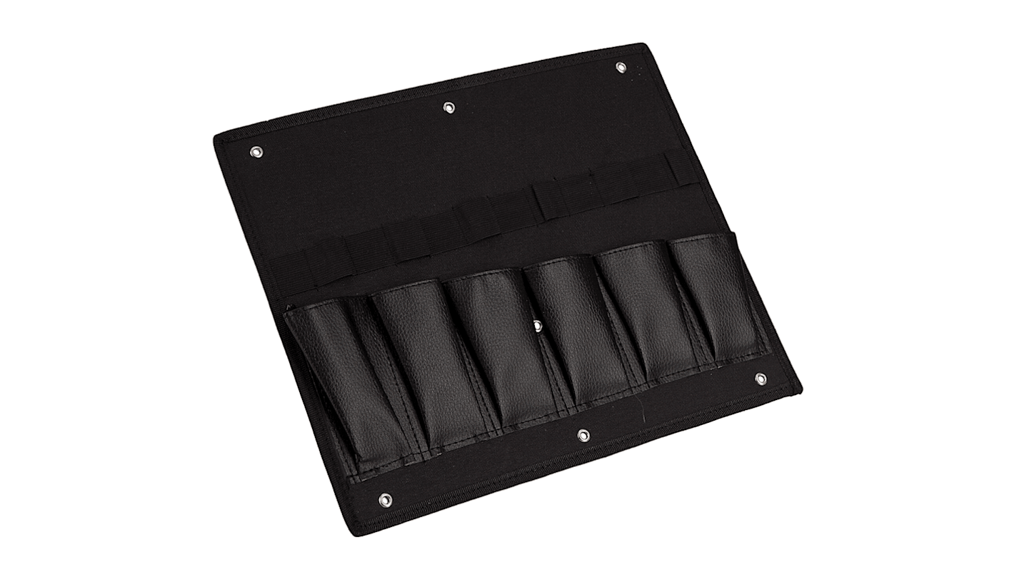 BS SYSTEMS Fabric, 6 Pocket Tool Pouch