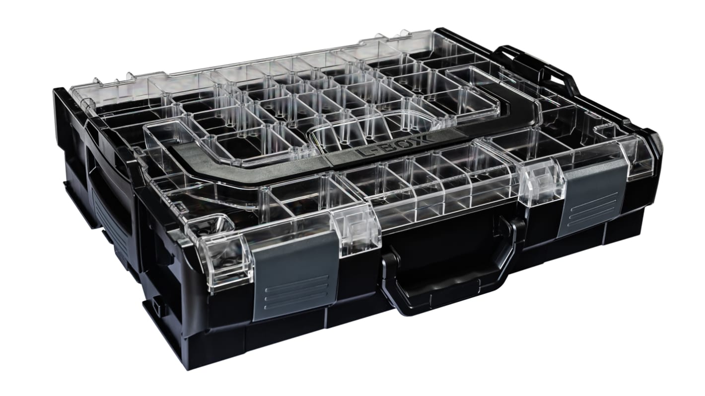 BS SYSTEMS L-BOXX Empty drawers  ABS Tool Case, 445 x 358 x 118mm